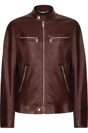 Dolce & Gabbana Leather biker jacket