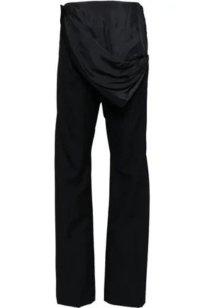 pushBUTTON Waist-flipped trousers