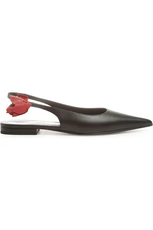 MAGDA BUTRYM Leather ballerina shoes