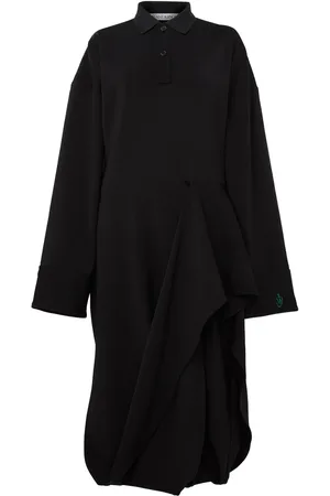 J.W.Anderson Sculptural midi polo dress