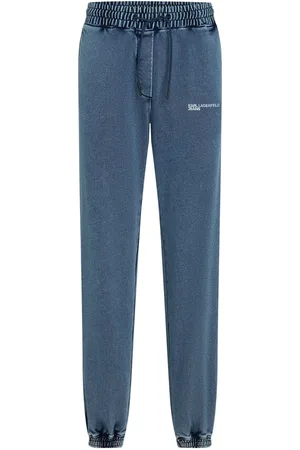 Karl Lagerfeld Acid-wash track pants