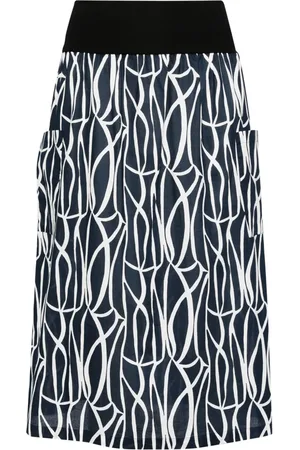 AGNÈS B. Cotton a-line skirt