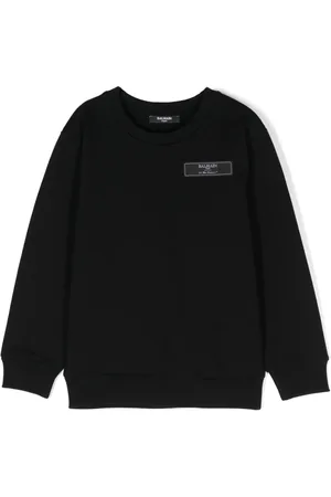Balmain Logo-tag sweatshirt
