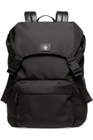 Bally X Adrien Brody logo-patch backpack
