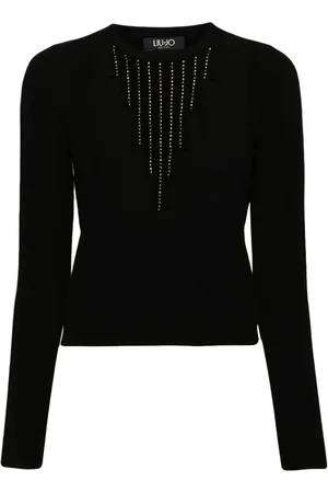 Liu Jo Logo-plaque sweater