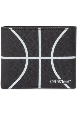 OFF-WHITE Basketball bi-fold wallet