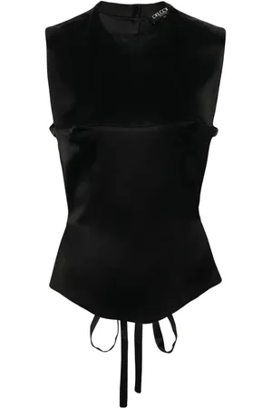 DEL CORE 3D-detailed tank top