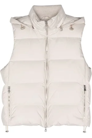 ELEVENTY Hooded gilet