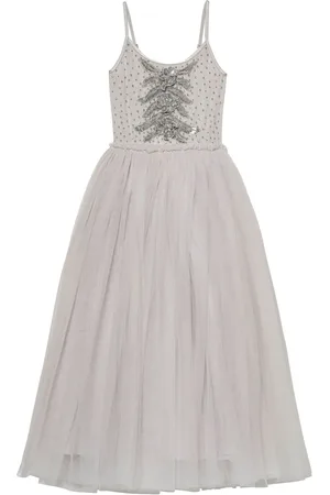 Tutu Du Monde Alessandra floral-appliqué tutu dress