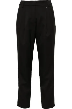 HERNO Logo-plaque trousers