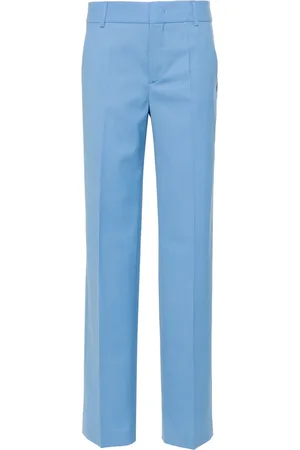 Moschino Pressed-crease trousers
