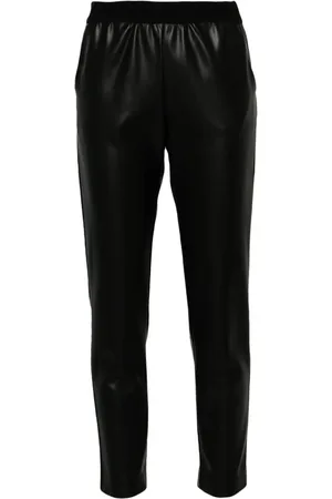 Ermanno Firenze Logo-waistband trousers