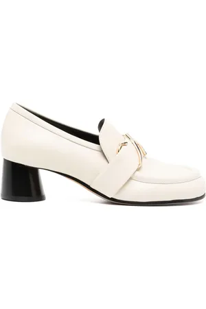 Proenza Schouler 55mm monogram heeled loafers