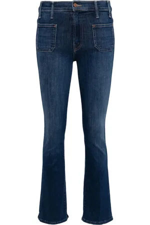 Mother The Patch Pocket Insider Flood jeans