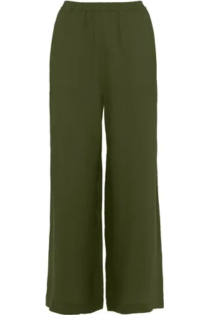 ERES Select elasticated-waist linen trousers