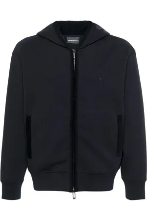 Emporio Armani Logo-embroidered hoodie