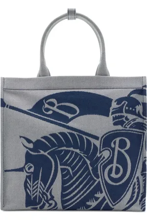 Burberry Small EKD canvas tote bag
