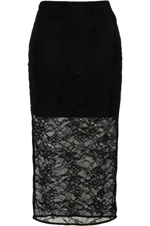 Patrizia Pepe Lace pencil skirt