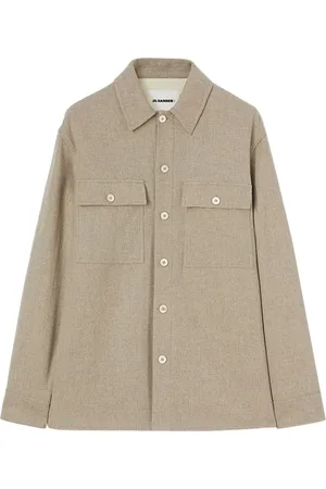 Jil Sander Long-sleeve flannel shirt