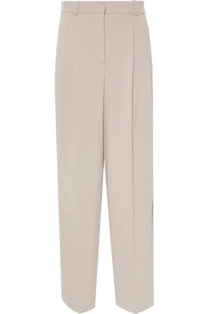 Kaos Pleat-detailing trousers