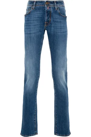 Jacob Cohen Scarf-detail jeans