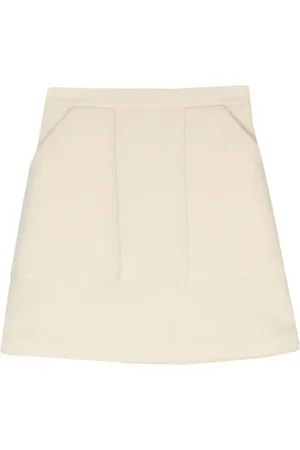 Aspesi Shearling mini skirt