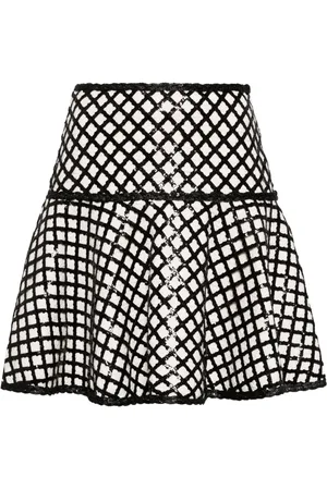 Giambattista Valli Sequined bouclé skirt
