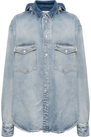 Vetements Front-back denim shirt