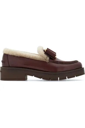 Salvatore Ferragamo Vara Bow lined loafers