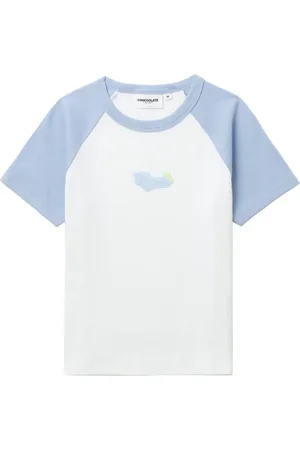 Chocoolate Logo-appliqué raglan T-shirt