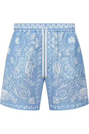 AMIRI Bandana watercolor shorts