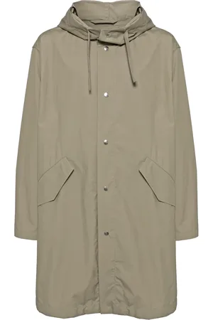 Jil Sander Logo print parka