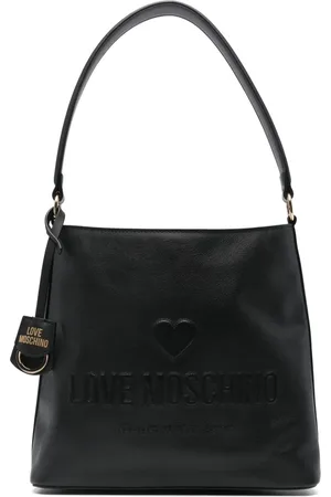 Moschino Logo-embossed shoulder bag