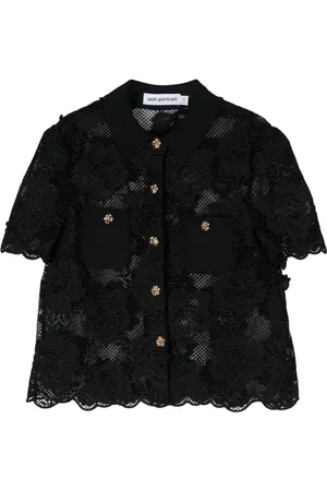 Self-Portrait Lace shirt