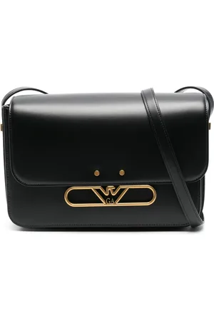 Emporio Armani Logo-plaque shoulder bag