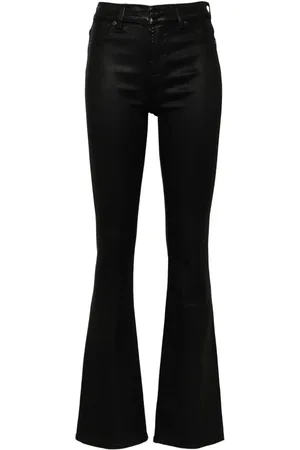7 for all Mankind Coated-finish jeans
