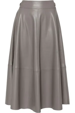 Liu Jo Coated midi skirt