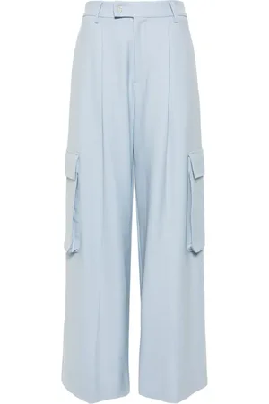 AMIRI Pleated wide-leg cargo pants