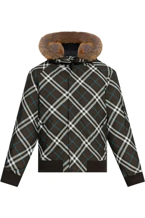 Burberry Checked padded jacket
