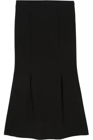 FEDERICA TOSI Inverted-pleats maxi skirt