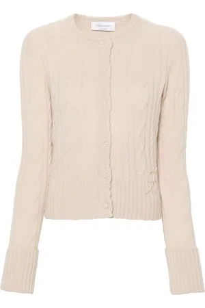 BLUMARINE Cable-knit cardigan