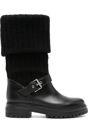 Gianvito Rossi Buckle-detail boots