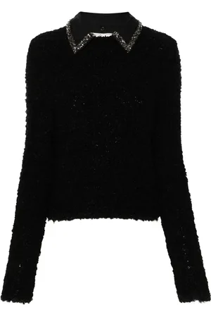 BLUMARINE Crystal-embellished sweater