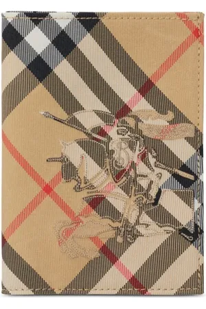 Burberry House-check cardholder