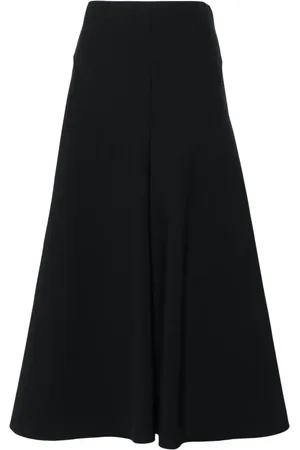 Serafini A-line midi skirt