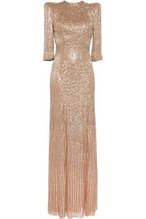 Jenny Packham Aurora sequinned gown