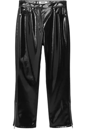 Msgm Drop-crotch tapered trousers