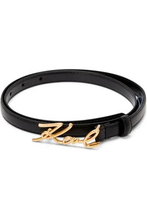 Karl Lagerfeld K/Signature buckle belt