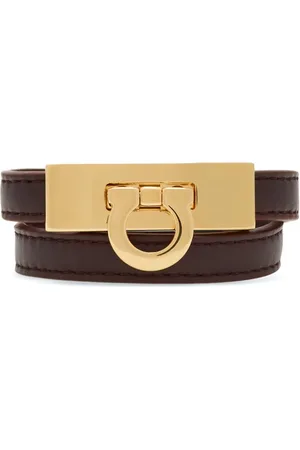 Salvatore Ferragamo Gancini double twist bracelet