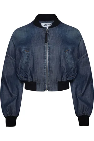 Loewe Washed denim bomber jacket